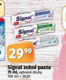 Coop Signal zubní pasta nabídka