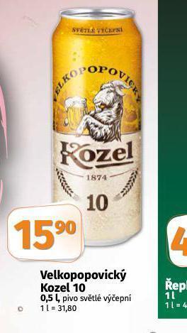 Coop Pivo velkopopovický kozel nabídka