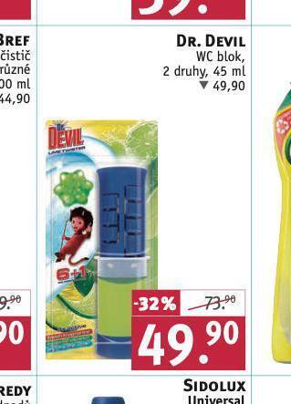 Rossmann Dr. devil wc blok nabídka