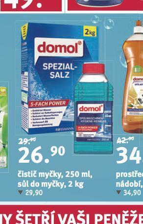 Rossmann Domol čistič myčky nabídka