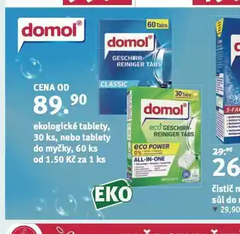 Rossmann Domol ekologické tablety nabídka