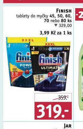 Rossmann Finish tablety do myčky nabídka