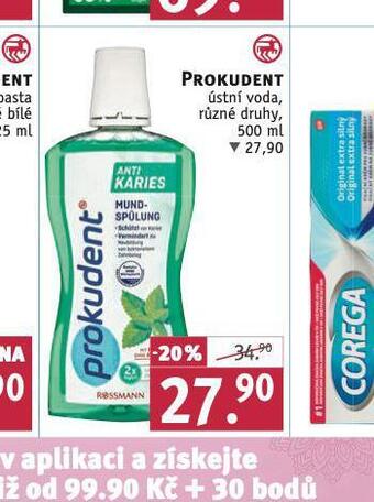 Rossmann Prokudent ústní voda nabídka