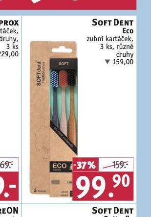 Rossmann Soft dent eco zubní kartáček nabídka