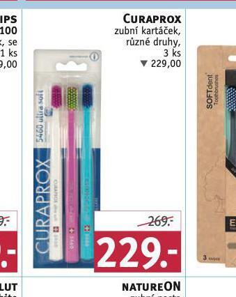 Rossmann Curaprox zubní kartáček nabídka