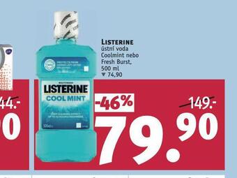 Rossmann Listerine ústní voda nabídka