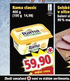Norma Rama classic nabídka