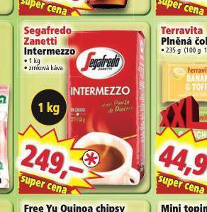 Norma Segafredo zanetti intermezzo nabídka