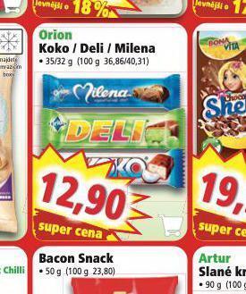 Norma Orion koko / deli / milena nabídka