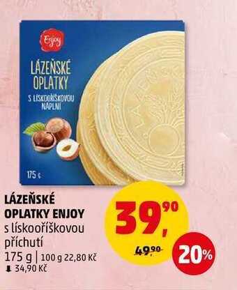 Penny Market Lázeňské oplatky enjoy, 175 g nabídka
