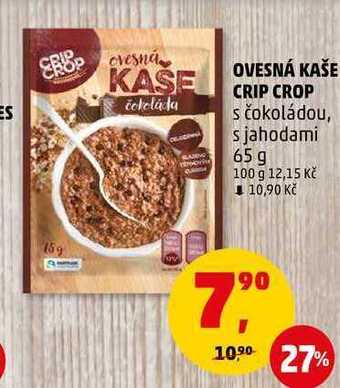 Penny Market Ovesná kaše crip crop, 65 g nabídka