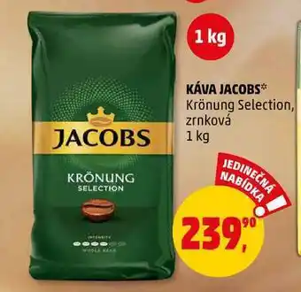 Penny Market Jacobs krönung selection, zrnková, 1 kg nabídka