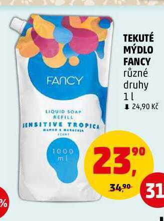 Penny Market Tekuté mýdlo fancy, 1 l nabídka