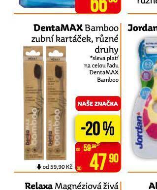 Teta Dentamax bamboo zubní kartáček nabídka