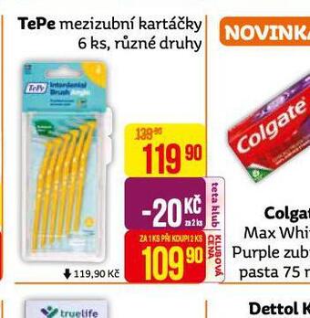 Teta Tepe mezizubní kartáčky nabídka
