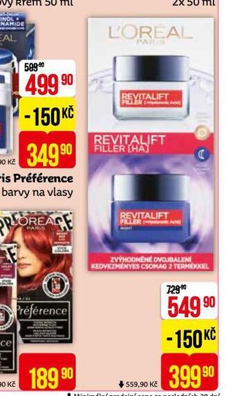 Teta Loreal paris krém nabídka