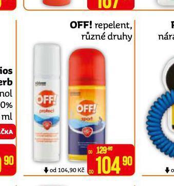 Teta Off! repelent nabídka