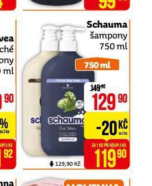Teta Schauma šampony nabídka