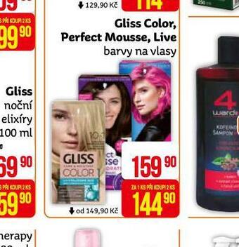 Teta Gliss color, perfect mousse, live nabídka