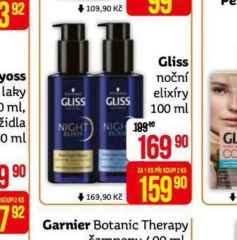 Teta Gliss noční elixír nabídka