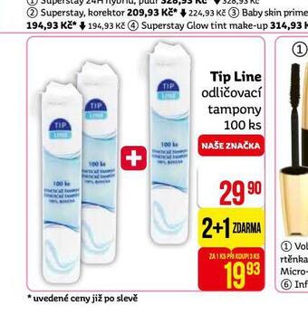 Teta Tip line odličovací tampony nabídka