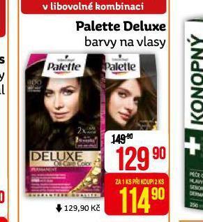 Teta Palette deluxe barvy na vlasy nabídka