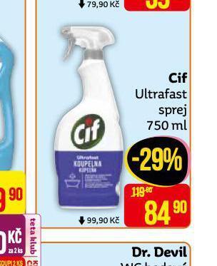 Teta Cif ultrafast sprej nabídka