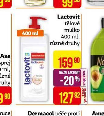 Teta Lactovit tělové mléko nabídka