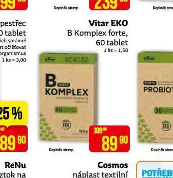 Teta Vitar eko b komplex forte nabídka