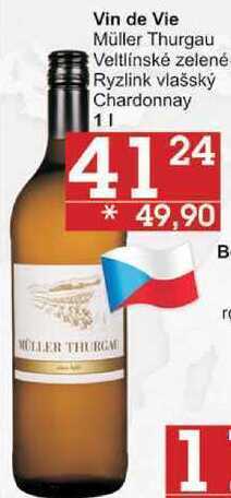 Jip Vin de vie müller thurgau, 1 l nabídka