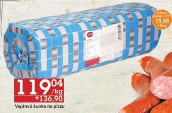 Jip Vepřová šunka na pizzu, 100 g nabídka