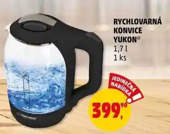Penny Market Rychlovarná konvice yukon, 1 ks nabídka