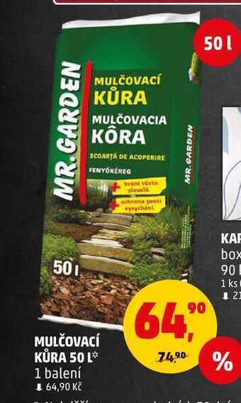 Penny Market Mulčovací kůra, 50 l nabídka