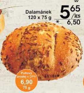 Jip Dalamánek, 75 g nabídka