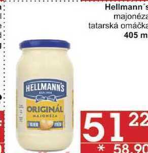 Jip Hellmann's tatarská omáčka, majonéza 225ml, nabídka