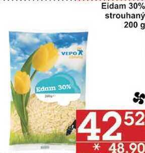 Jip Vepox eidam 30% strouhaný, 200 g nabídka