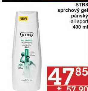Jip Str8 sprchový gel pánský all sport, 400 ml nabídka