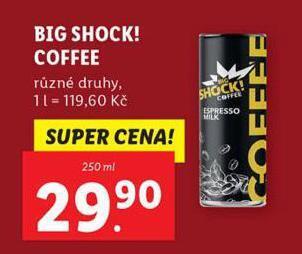 Lidl Big shock! coffee nabídka