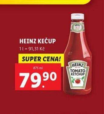 Lidl Heinz kečup nabídka