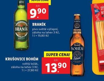 Lidl Pivo krušovice bohém nabídka