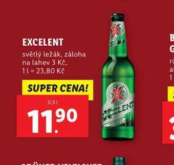 Lidl Pivo excelent nabídka