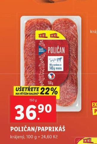 Lidl Poličan nabídka