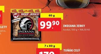 Lidl Indiana jerky nabídka
