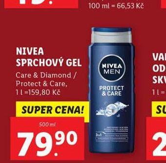 Lidl Nivea sprchový gel nabídka