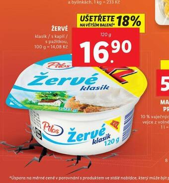 Lidl Žervé nabídka