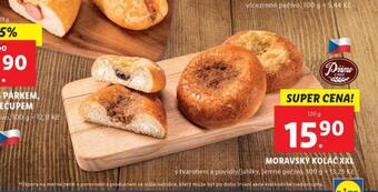 Lidl Moravský koláč nabídka