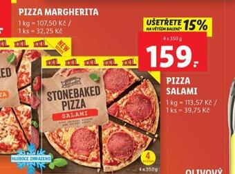 Lidl Pizza salami nabídka