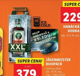 Lidl Jägermeister duopack nabídka