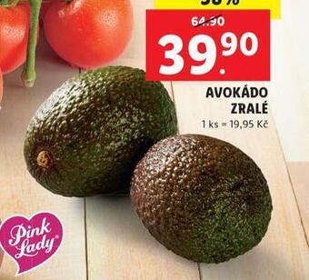 Lidl Avokádo zralé nabídka