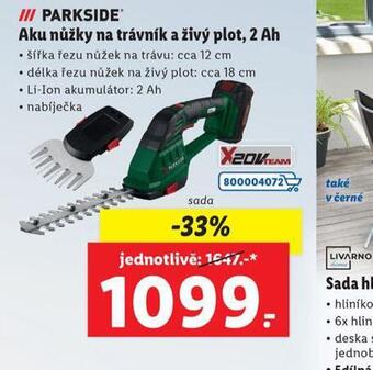 Lidl Aku nůžky na trávu a živý plot nabídka